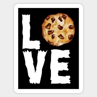 Choclate chip love Sticker